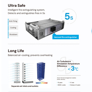 Sistema de Almacenamiento de Energía Solar Apilable de Iones de Litio de Alto Voltaje Dyness Trifásico de 204.8V 100AH, en Stock en la UE - Product Image 2