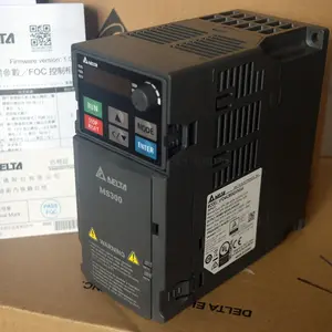 Yeni orijinal akıllı delta vfd ms300 VFD32AMS43ANSAA 220v için 380v tek fazlı 3 fazlı değişken frekans sürücü dönüştürücü