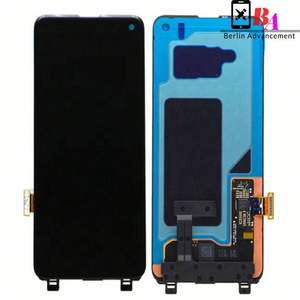 หน้าจอ Super AMOLED แท้ 100% สำหรับ Samsung S10 จอแสดงผล LCD, สำหรับเปลี่ยนกระจก LCD Samsung Galaxy S10 - Product Image 4