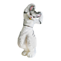 Costume de mascotte de chat Fursuit personnalisé de haute qualité tenue à fourrure de style anime pour adultes et adolescents fête de cosplay