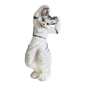 Costume de mascotte de chat Fursuit personnalisé de haute qualité tenue à fourrure de style anime pour adultes et adolescents fête de cosplay - Product Image 2