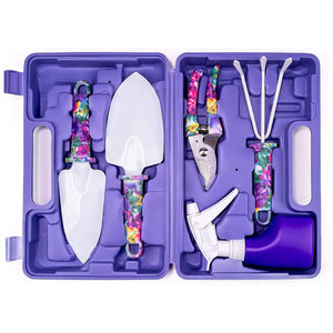 Pemasok Set peralatan taman dengan tas, Set peralatan taman pemangkas baja profesional ukuran berbeda Oem tinggi Cina - Product Image 3