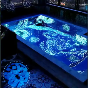 Bagliore nel buio <span class=keywords><strong>mosaico</strong></span> di <span class=keywords><strong>vetro</strong></span> pezzi di madreperla <span class=keywords><strong>mosaico</strong></span> di piastrelle di ceramica Foshan tessere di <span class=keywords><strong>mosaico</strong></span> per piscina - Product Image 4