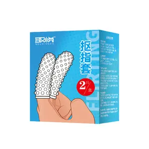 2023 hot-selling Dedo Manga Mini Dedo Clitóris Vibrador Vibrador Vock Manga Estimulador Preservativo