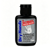 Solution pour mains sèches en flacon noir de 59 ml, logo imprimé, antidérapant, pour la gym, la pole dance, les sports