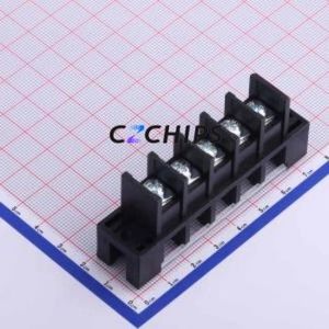 KF27S-11.0-5P Barrier Terminal Block P=11mm Connector ( Barrier Type: With Cover Plate )( Pitch: 11mm )( Construction: 1x5P ) - Product Image 2