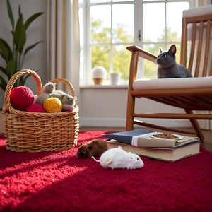 Jouets interactifs : Souris en peluche à remonter, jouet pour chat, jouet pour animaux de compagnie, jouet de course pour chats - Product Image 6