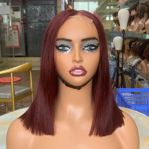 Perruques lisses SDD 2*6, cheveux humains 100% non traités, aspect et toucher naturels, faciles à laver et à entretenir - Product Image 5