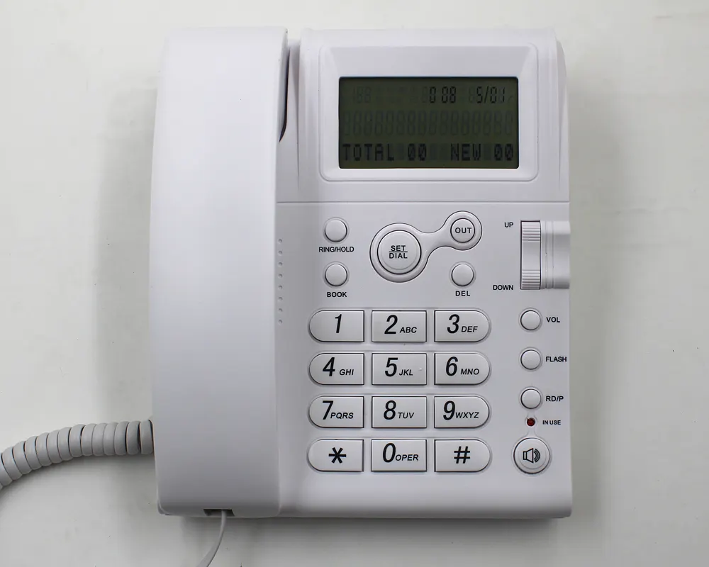 2cfh высококачественный идентификатор звонящего номера, новый двухстрочный рекламный телефон, античный декоративный проводной телефон