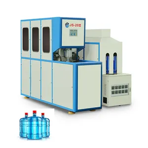 Máquina de soplado de botellas de PET semiautomática de tipo estable de alta calidad, 20L, 3-5gallon, 1/2"
