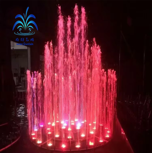 Dapat disesuaikan profesional baja tahan karat air mancur musik 1 M-<span class=keywords><strong>2</strong></span> m desain profesional untuk penggunaan halaman - Product Image 2