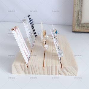 SHENG Fashion SHENG 3 فتحة بطاقة سحر عرض propros لرف تخزين المجوهرات رف صينية - Product Image 2