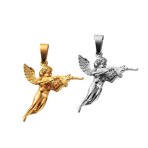 Pingentes de aço inoxidável hip hop, pingente masculino para viagem, bússola, sem tarraxas, à prova d'água, joias, pingente ampulheta turner - Product Image 2