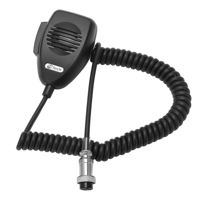 Car Radio Microphone 2 Way Clear Sounds ABS Accessory Part Replacement for Cobra