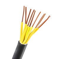 Câble de commande souple en cuivre étamé KVV anti-interférence, fil flexible pour les appareils de machines minières et les réseaux