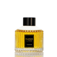 Bouteille diffuseur de parfum pour voiture, 120 ml, ronde, nouveau design, avec bouchon à vis, vide, pour recharge d'arômes - Vente en gros