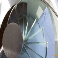Escalier en colimaçon moderne en acier inoxydable Prima Best Sale pour escaliers intérieurs de conteneurs dans les appartements