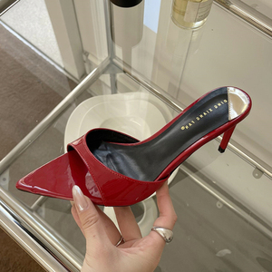 Mules à talon ouvert sexy et élégantes pour femme - Product Image 3
