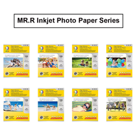 Papier photo brillant de haute qualité MR.R 135g 160g 180g 230g 250g A4 pour imprimantes à jet d'encre, fabriqué en Chine, paquet de 20/50/100 feuilles
