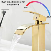 Robinet de salle de bain en métal noir de luxe à poignée unique, robinet de lavabo de cuisine monté sur le pont, ensemble de robinets de salle de bain
