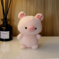 Mignon Éléphant Panda Lapin Peluche Jouet Doux Petits Ornements pour Filles Cadeau d'Anniversaire Poupée Décorations