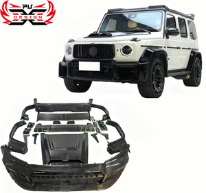 Kit de Carrocería Estilo B para <span class=keywords><strong>Mercedes</strong></span> <span class=keywords><strong>Gwagon</strong></span> W465 W464, Ajuste Perfecto, 2025 G800, Parachoques Delanteros y Traseros, Capó, Cejas de Rueda, Luz de Techo - Product Image 1