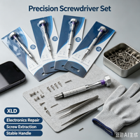 Präzisions-Mini-Stahlschraubendreher mit Mehrzweckkopf OEM Professionelles Reparaturwerkzeug für Handy, Uhr, Kamera und Elektronik-Wartung