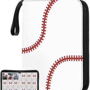Album de cartes, Album de cartes TCG, Album de cartes de jeu en PU, Album à fermeture éclair à feuilles mobiles, Album de cartes de baseball - Product Image 3