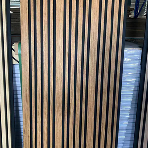 Pannelli Acustici in Feltro PET con Design Personalizzato a Strisce di <span class=keywords><strong>Legno</strong></span> Intrecciate Larghe e Strette per Decorazione Murale - Product Image 3