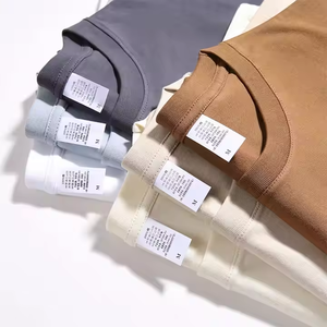 Groothandel Custom 100% Katoenen Mannen <span class=keywords><strong>T-Shirts</strong></span> Maat <span class=keywords><strong>Xxxl</strong></span> Plus Size Fit Hoge Kwaliteit Logo Afdrukken Blanco Oversized <span class=keywords><strong>T-Shirts</strong></span> Voor Mannen - Product Image 6