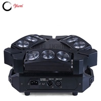 Projecteur lumineux à faisceau de haute qualité 4x10w rgbw, mini éclairage araignée pour Dj