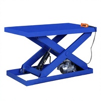 Plateforme élévatrice à ciseaux électrique hydraulique fixe pour entrepôt, capacité 1-6 tonnes, 1-6 m, certifiée CE, OEM