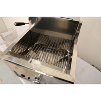 Friteuse Électrique Commerciale de Comptoir, 1 Cuve, 2 Paniers, pour Poulet et Frites, Machine à Frire Électrique Professionnelle
