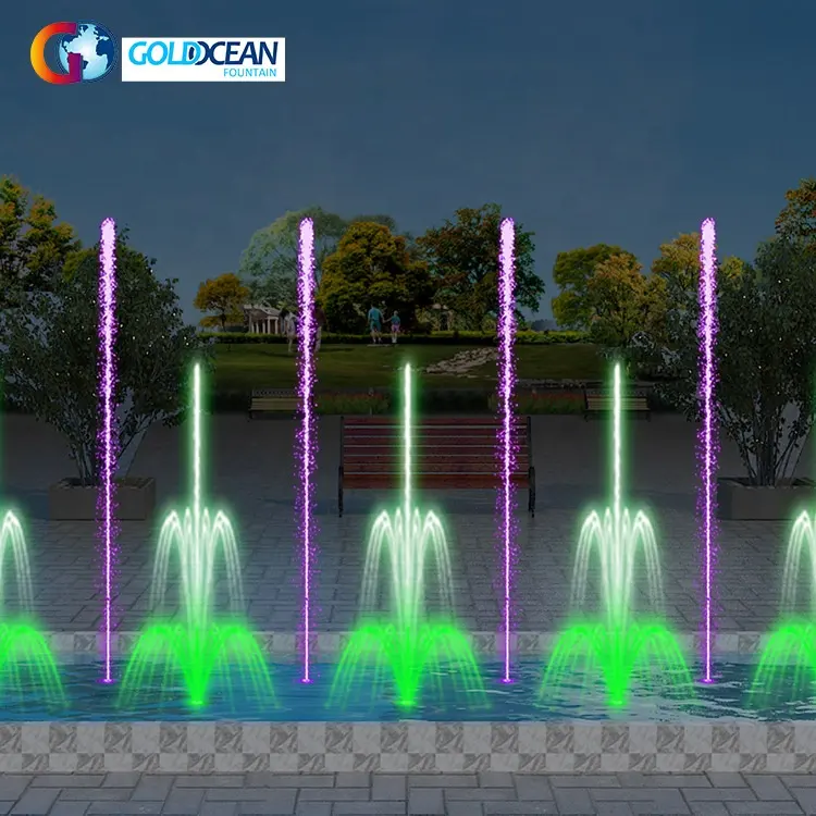 FREE DESIGN Plaza Office Building Program Control Water Fountain