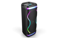 Nouveau modèle 2026 : Enceinte portable avec lumières LED RGB et batterie 2000-3000 mAh pour soirées et karaoké (Boombox)
