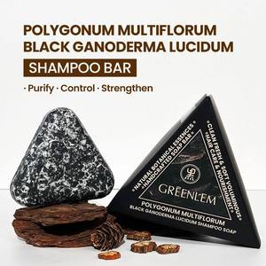 Jabón Artesanal GreenLem de Polygonum Multiflorum para Fortalecer el Cabello y Prevenir la Caída del Cabello, Marca Privada - Product Image 2