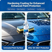 Résine de silicone SH-3021 à durcissement à température ambiante, directement de l'usine, pour la protection cristalline et le durcissement automobile