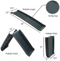 Escalier télescopique pliable et télescopique pour chien, lit en plastique, escalier réglable, rampe pour animaux de compagnie
