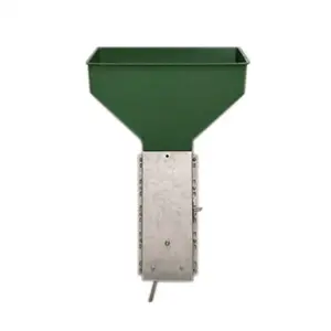 Pig feed saving equipment high quality Pig automatic stainless steel feeder with plastic hopper