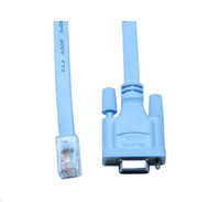 Kabel Konsol Seri, 6FT 1.8M RS232 DB9 Female Ke RJ45