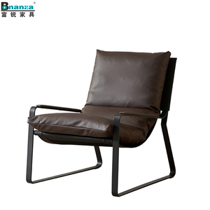 巧克力棕色皮革自由当代家庭酒店办公家具 - Product Image 3