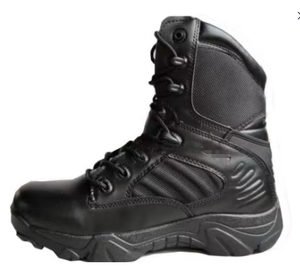 รองเท้าบูทยุทธวิธีสำหรับผู้ชาย combatt Gear สีดำ Rafale asiaon หนังเดลต้าอำพรางรองเท้าเดินป่าทะเลทรายสหรัฐอเมริกา - Product Image 6