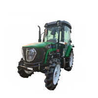 Tracteurs pour l'agriculture 50cv 55cv 60cv 4 roues motrices 4x4 12 volts Tracteur cabine climatisation Taishan Traktor Tracteur agricole
