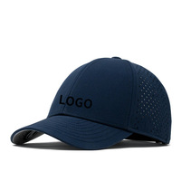 Casquette de baseball sportive imperméable et respirante en nylon velours perforé au laser, 6 panneaux, style Y2K, pour hommes et femmes, tendance plage