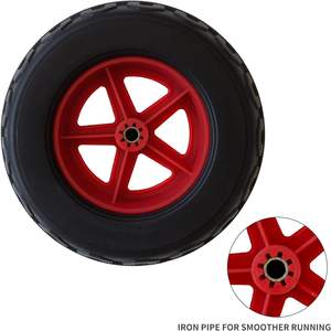 Carretilla para niños, juguete para exteriores, carretilla de doble rueda para niños, construcción de Metal, jardín, playa, carretilla de ruedas - Product Image 6