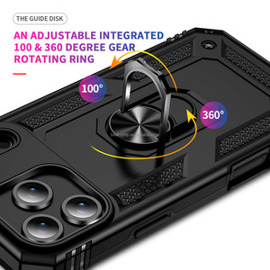 Coque de téléphone portable <span class=keywords><strong>bon</strong></span> marché Premium Mobile Back Cover Ring Holder Shell Bracelet Four-Corner Drop-Resistant Mobile Phone Case pour <span class=keywords><strong>Iphone</strong></span> 17 Pro - Product Image 3