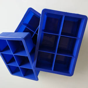 Blocs <span class=keywords><strong>de</strong></span> glace à <span class=keywords><strong>whisky</strong></span> Offre Spéciale Plateau à glaçons King en silicone à 6 cavités - Product Image 5