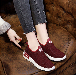 Scarpe da <span class=keywords><strong>Donna</strong></span> alla Moda Nere, Ballerine Casual in Gomma per Passeggio - Product Image 5