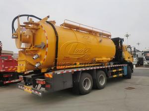 Camión de Succión de Aguas Residuales Foton Daimler Jet con Motor Yuchai Opcional, Limpiador de Alcantarillado de 18-22 CBM, Camión de Succión de Aguas Residuales de Alta Capacidad con 3 Ejes - Product Image 4