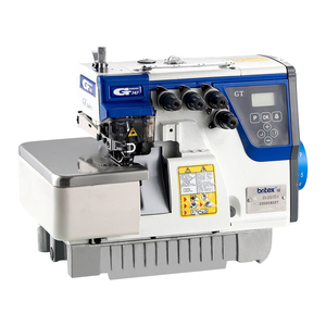 Machine à coudre surjeteuse industrielle à grande vitesse Britex GT917D à 3/4/5 fils avec moteur - Product Image 1